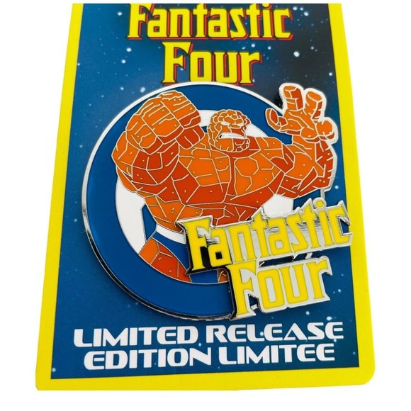 Disney Parks Marvel Fantastic Four The Thing Limited Release Pin - Picture 3 of 4